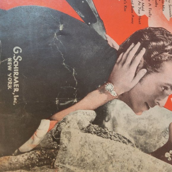 Sympathy From Movie Firefly Jeanette MacDonald/Allan Jones 1937 Sheet Music - Picture 5 of 13